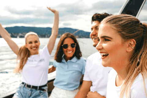 Antalya: Ontspannen boottocht met lunch naar de Duden watervalOntmoeting op de boot