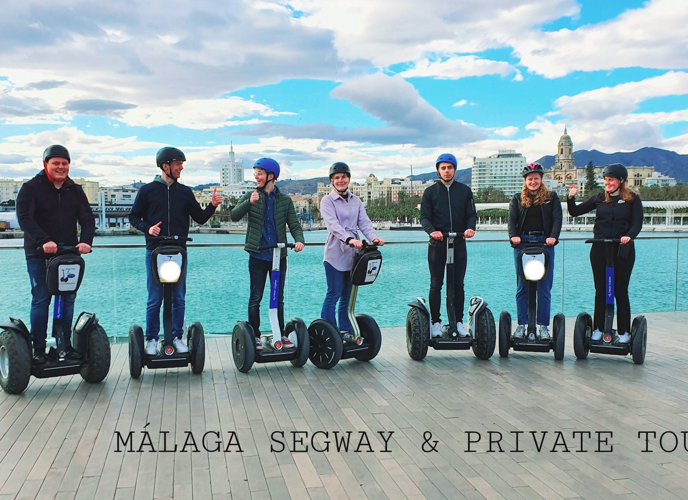 Malaga: Segway-tur til Gibralfaro-slottet, tyrefægterarenaen og havnen