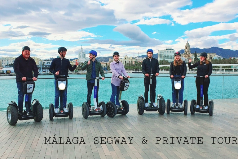 Málaga: tour en segway y scooter por el parque, el puerto y el castilloTour de 1.5 horas