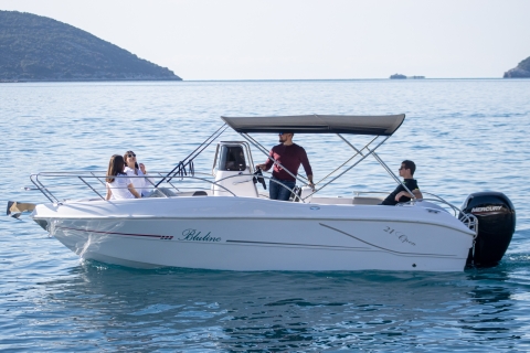 Dubrovnik : Excursion dans les îles Elafiti en bateau à moteur privéDubrovnik : Excursion privée en hors-bord dans les îles Elafiti 4h