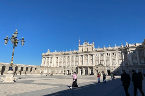 Madrid : billets pour le palais royal et l'armurerie et visite privée