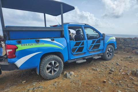 Aruba : Piscine naturelle, grottes et aventure en jeep sur la plage de Baby Beach