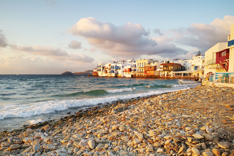 Mykonos: Excursión a medida con coche de lujo