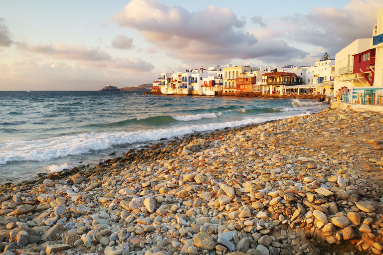 Mykonos: Excursión a medida con coche de lujo