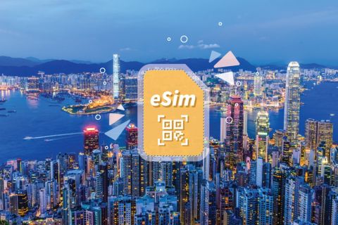 China (with VPN), Hong Kong, Macau: eSIM data plan