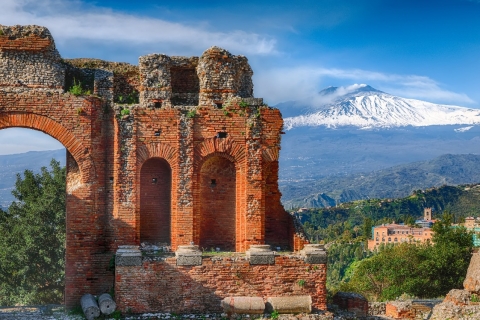5 heures de visite privée de Taormine au départ de Messine
