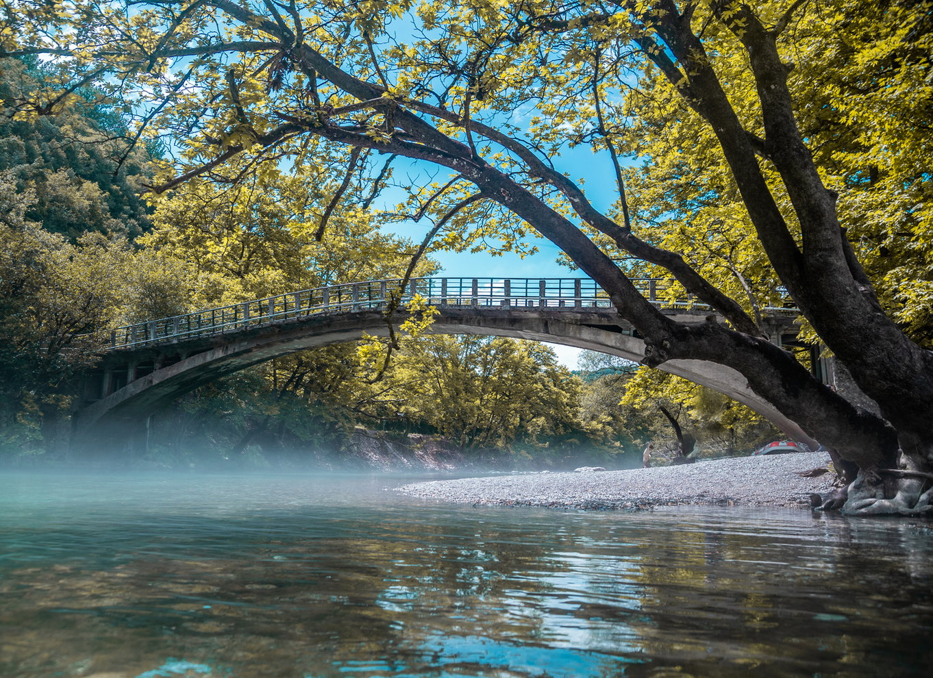Fra Kleidonia: Voidomatis-flodrafting-eventyr