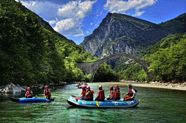 Visit Tzoumerka Guided Rafting Tour Along Arachthos Trail in Ioannina, Epirus, Greece