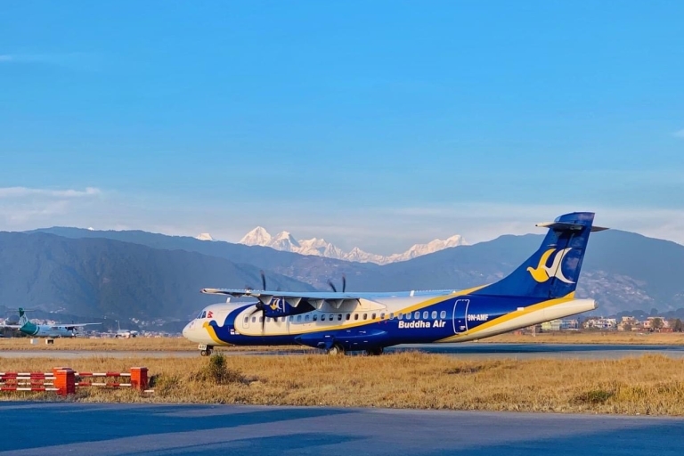 Katmandu: Wycieczka widokowa na Mount Everest samolotem z transferemDla indyjskich posiadaczy paszportów