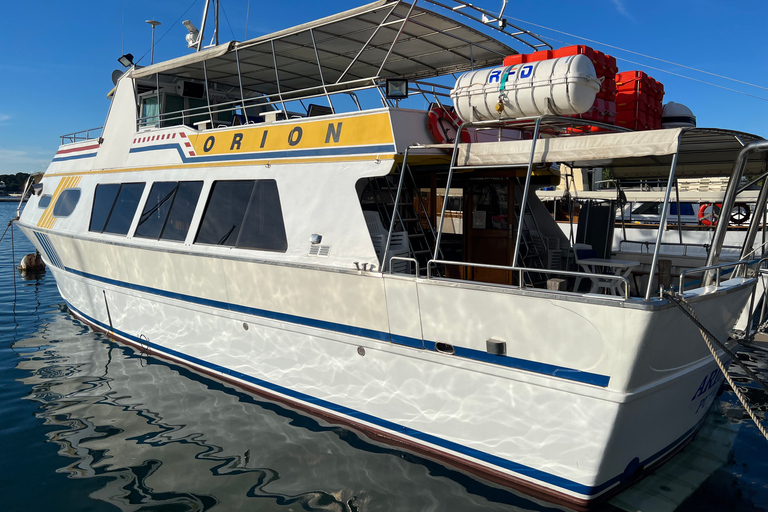 From Pula: Day Cruise to Rovinj, Lim Fjord, and Red Island