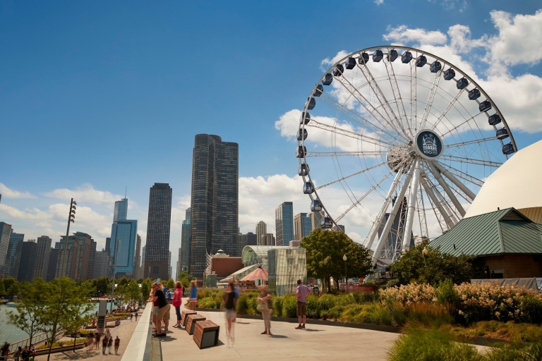 Chicago: Regular & Express-ticket voor Navy Pier Centennial WheelRegulier ticket met streepjescode