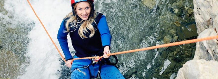 Megalo Papingo : Canyoning avec rappel Section A