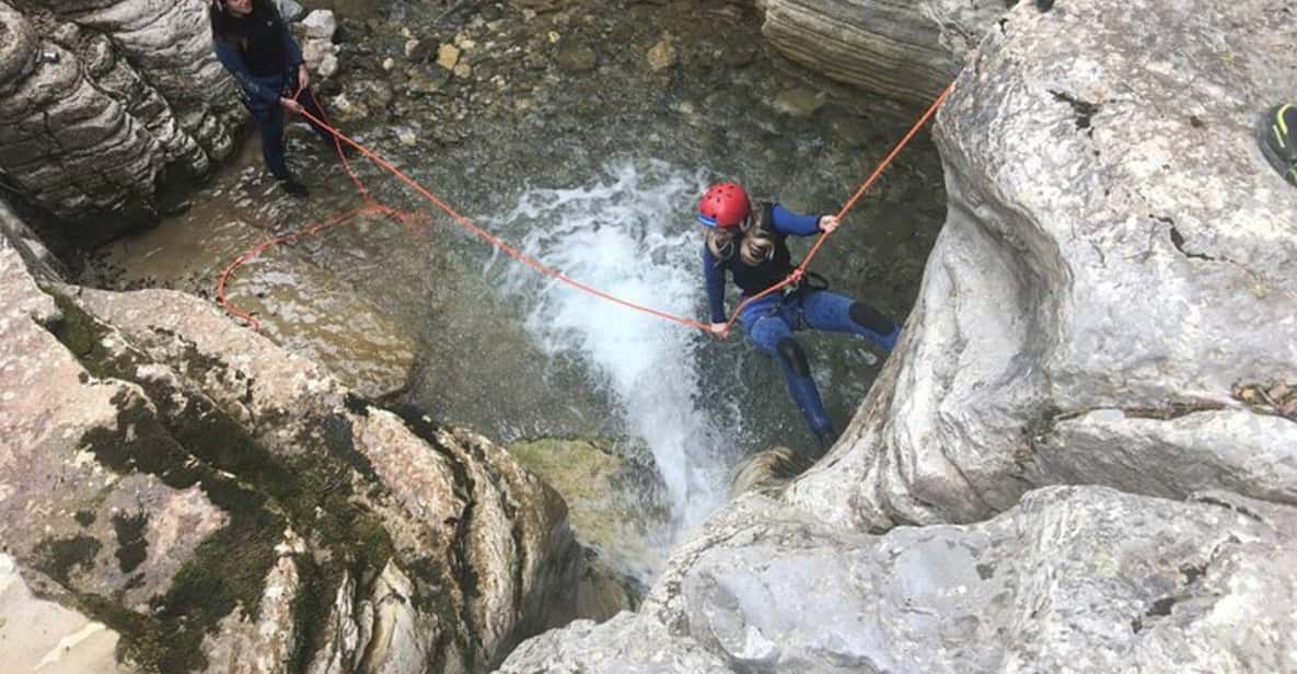 River Rappelling Aristi: Nefeli Canyon Rappelling Adventure | GetYourGuide