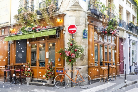 Paryż: 2-godzinna świąteczna wycieczka piesza