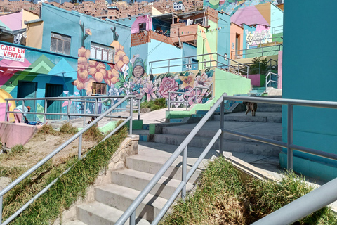 Chualluma: Las casas multicolores de La Paz