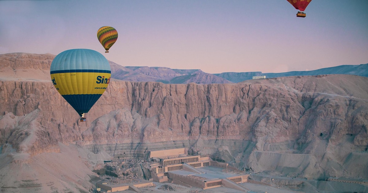 Luxor Heißluftballonfahrt GetYourGuide