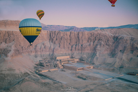 Luxor: Heißluftballonfahrt (zweiter Flug, nach Sonnenaufgang)Luxor: Heißluftballonfahrt (Zweiter Flug, nach Sonnenaufgang)