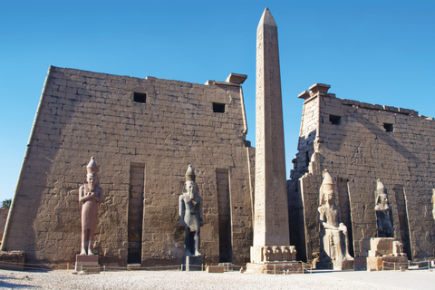 Privétour van een hele dag naar Luxor Oost- en Westbanken en Felucca