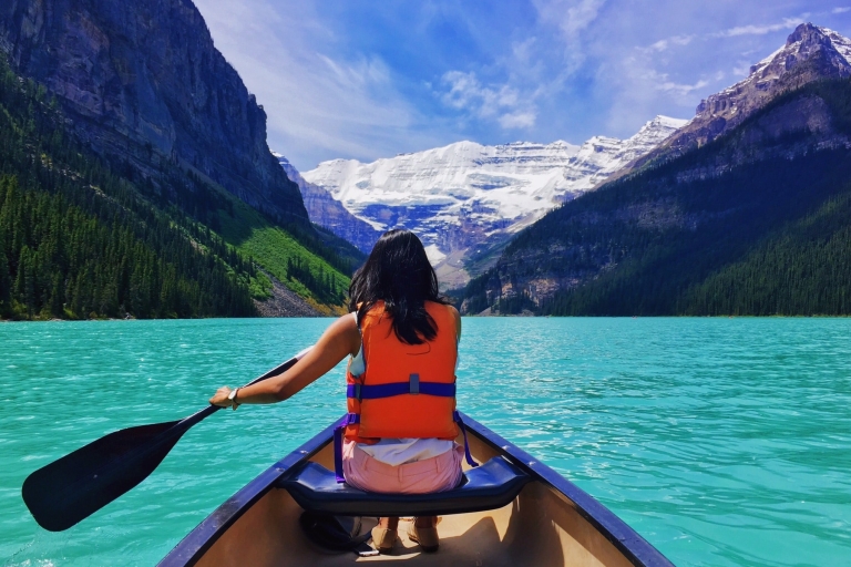De Banff : Lever de soleil au lac Moraine et au lac Louise