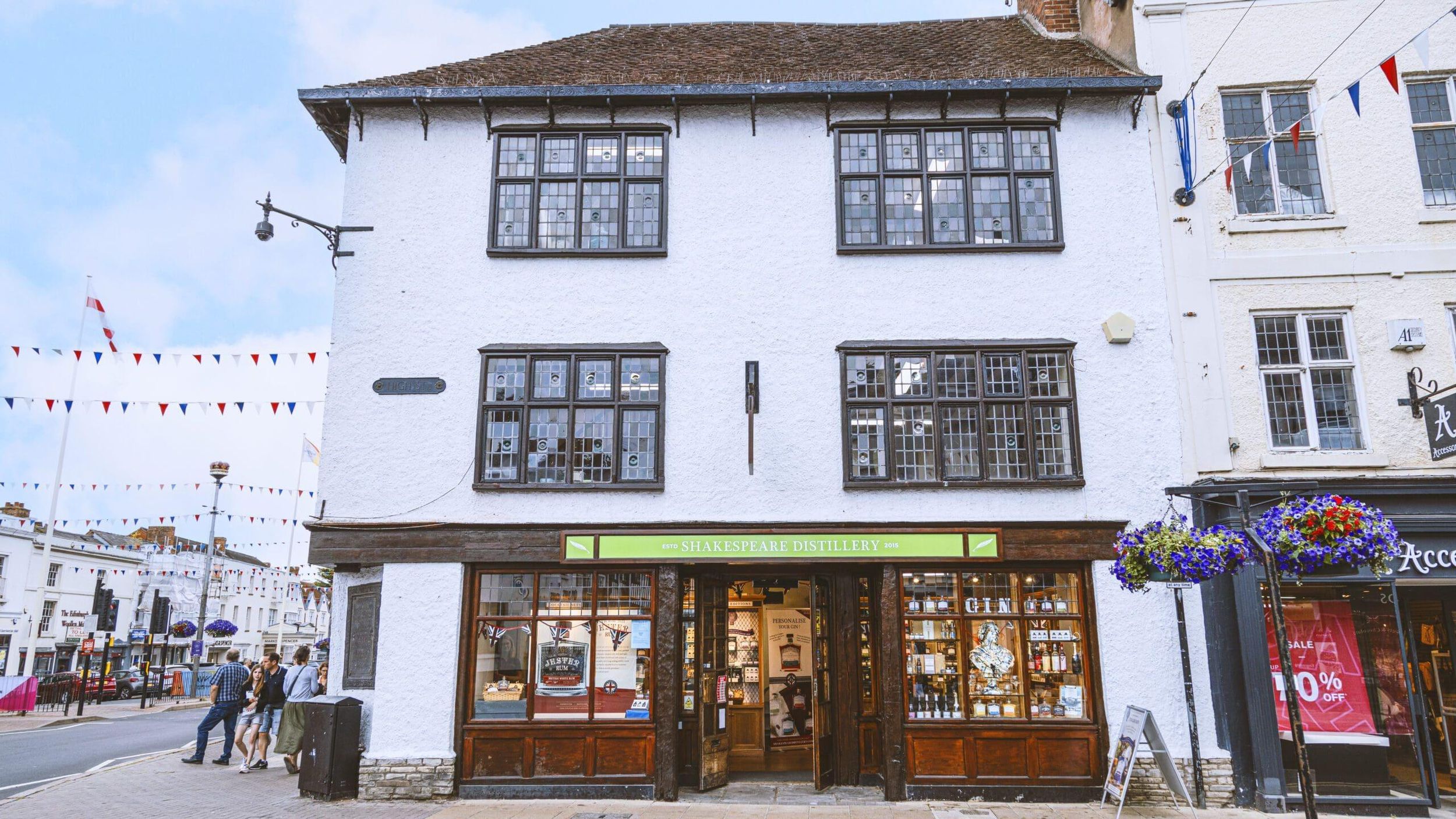 Gin-Verkostung bei Judith's, Shakespeare Distillery