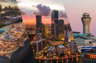 Miami: Geführte Tour mit Transfer vom Kreuzfahrthafen zum Flughafen