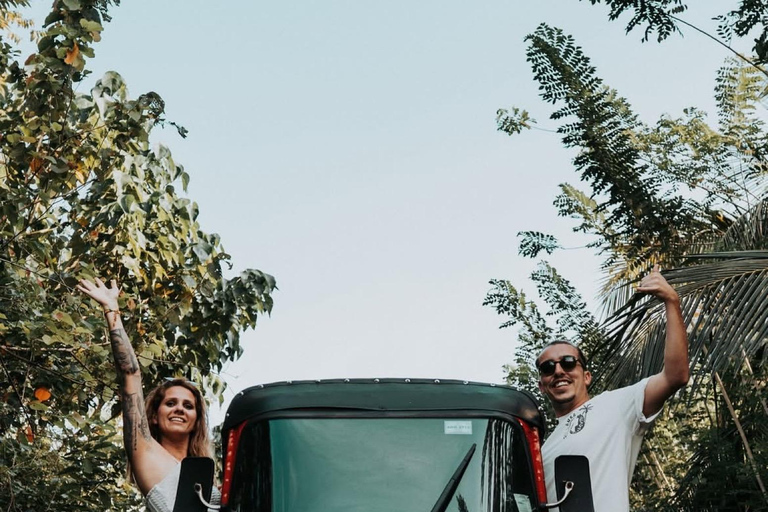 Mirissa & Tangalle: Tuk-Tuk Tour with blue beach island