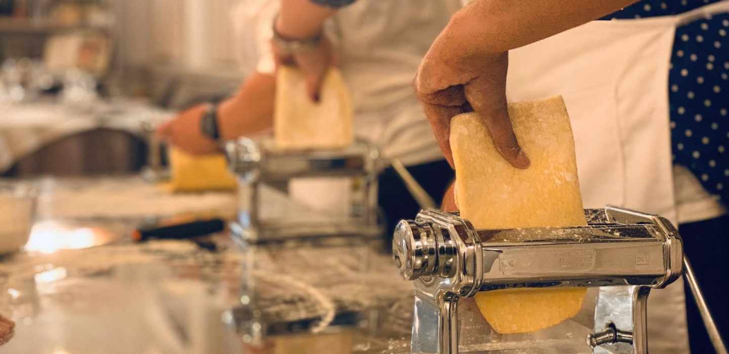 Rom: Pasta- und Tiramisu-Kochkurs und Mahlzeit mit Getränken