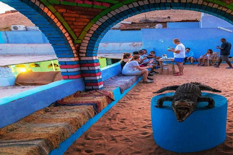 Asuán: Excursión de un día a un pueblo nubio con paseo en camello