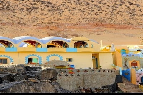 Assouan : Excursion d'une journée dans un village nubien avec visite à dos de chameau