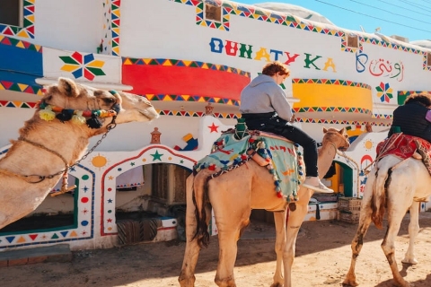 Aswan: Day trip in Nubian village with camel tour