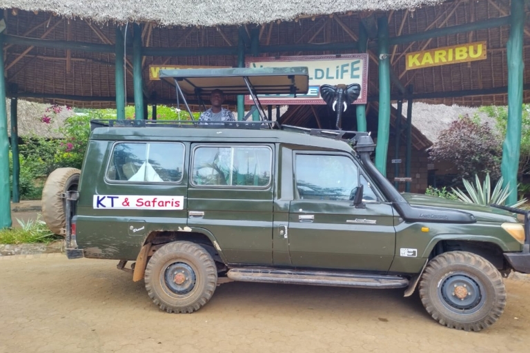 Depuis Mombasa/Diani Beach : Safari privé de 2 jours à Tsavo East2 jours de safari à Tsavo Est