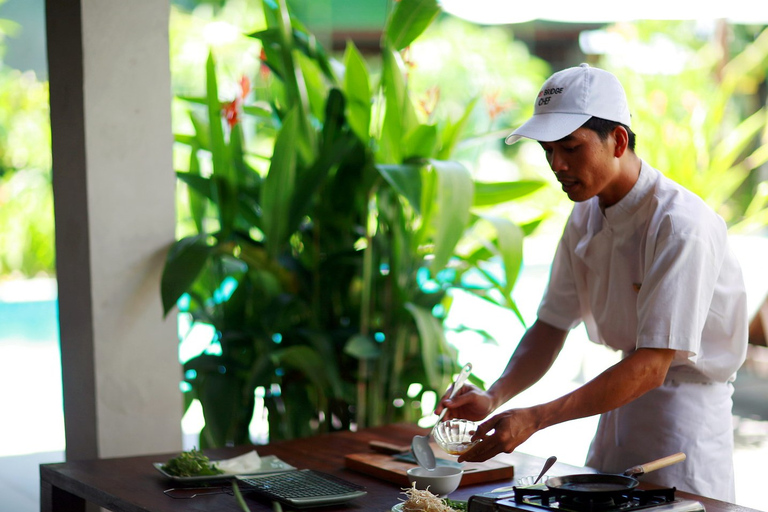 Hoi An: Aula de culinária de meio dia com excursão de mercadoAula de culinária de meio dia em Hoi An