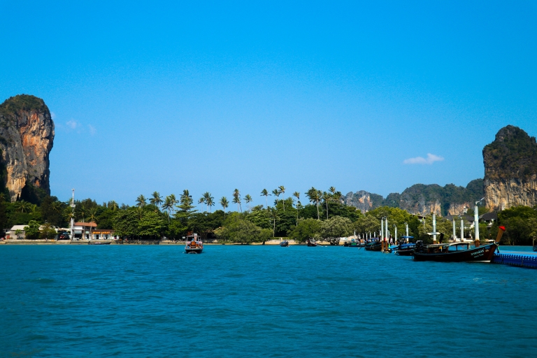 Krabi : Visite des 4 îles de Thale Waek en bateau rapideAu départ de Krabi : Visite des 4 îles de Thale Waek en bateau rapide