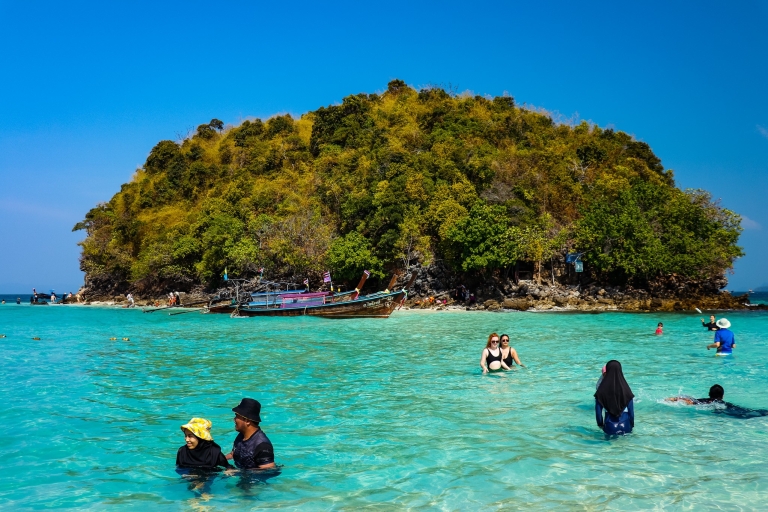 Krabi : Visite des 4 îles de Thale Waek en bateau rapideAu départ de Krabi : Visite des 4 îles de Thale Waek en bateau rapide