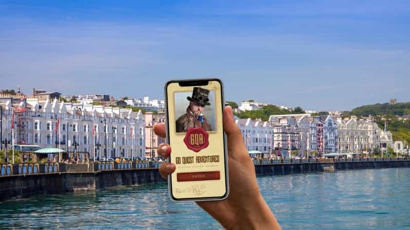 Maglietta Vintage Isola Di Man Motocicletta - Design Retrò Con Ruota Alata E Gambe Di Manx - Foto 3