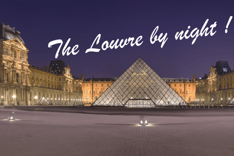 Visita guiada privada, o Louvre à noite!Visita Guiada Privada Museu do Louvre