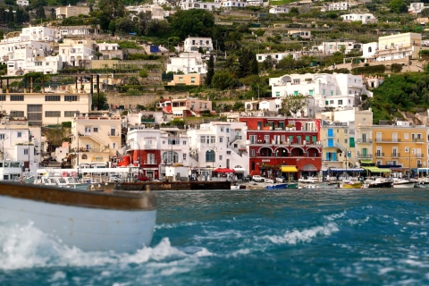 Vanuit Napels: Capri-boottocht met vrije tijd om te wandelen