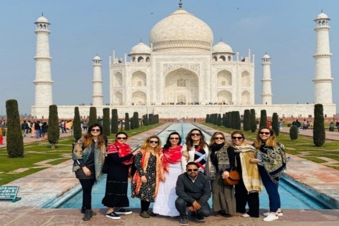 Delhi: Tour privado de 5 días por el Triángulo de OroCon alojamiento en hotel de 3 estrellas