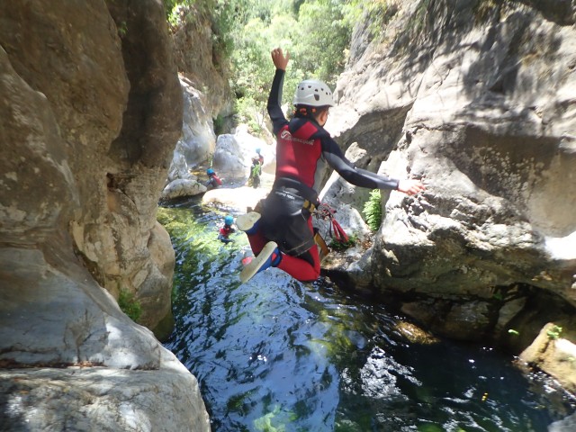 Visit From Yunquera Private Canyoning Tour to Zarzalones Canyon in Ronda, Spain