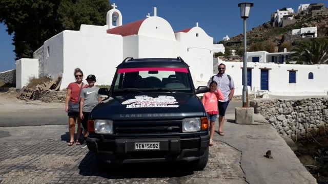 Visit Mykonos Highlights Tour on a Jeep SUV Adventure in Mykonos