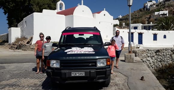 Mykonos Highlights Tour on a Jeep
