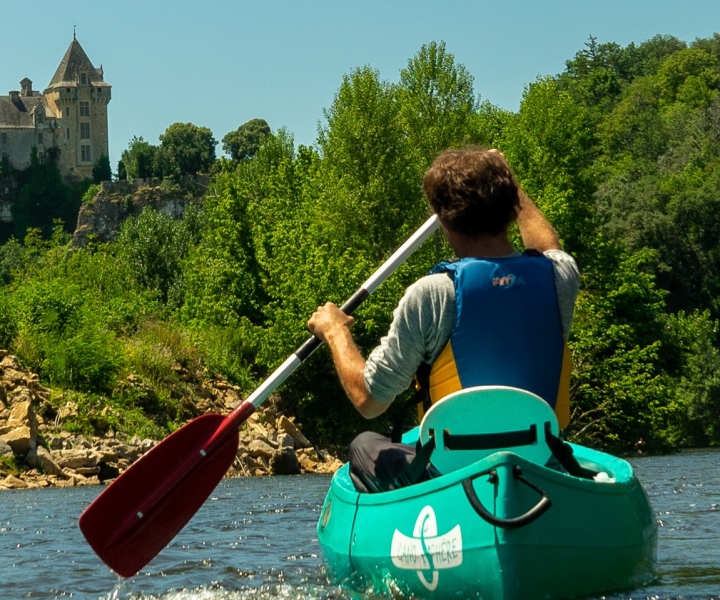 Canoeing the History route in Dordogne : Carsac - Beynac