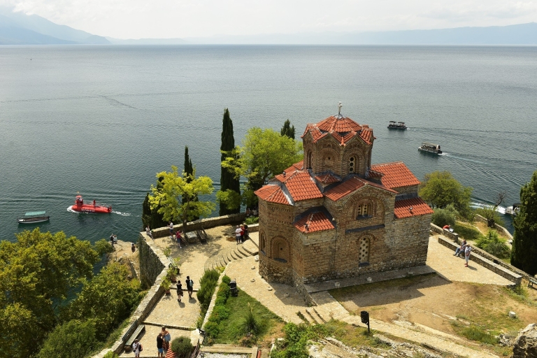 Ohrid Old Town Panoramic 30 min Boat Cruise