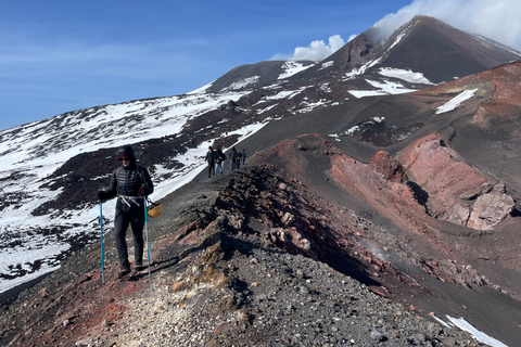 Etna: Wycieczka piesza do kraterów wulkanu