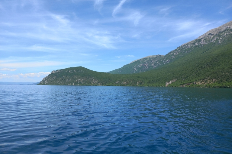 Ohrid: Ostküste und St. Naum-Kloster Ganztägige Bootstour