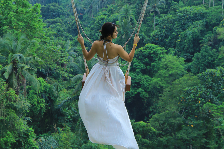 Bali: Aloha Ubud Swing con trasferimento e attività opzionaliBali: Aloha Ubud Swing con trasferimenti privati in hotel