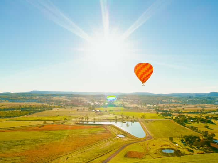 Gold Coast Hot Air Balloon Flight and Vineyard Breakfast GetYourGuide