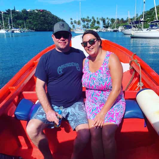 St Lucia Soufriere Private Boat Tour with Drinks & Snorkel GetYourGuide