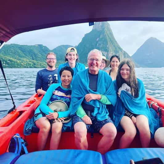 St Lucia Soufriere Private Boat Tour with Drinks & Snorkel GetYourGuide