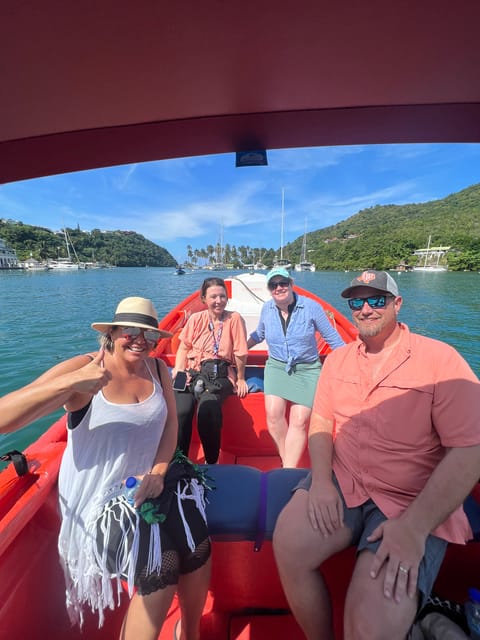 St Lucia Soufriere Private Boat Tour with Drinks & Snorkel GetYourGuide